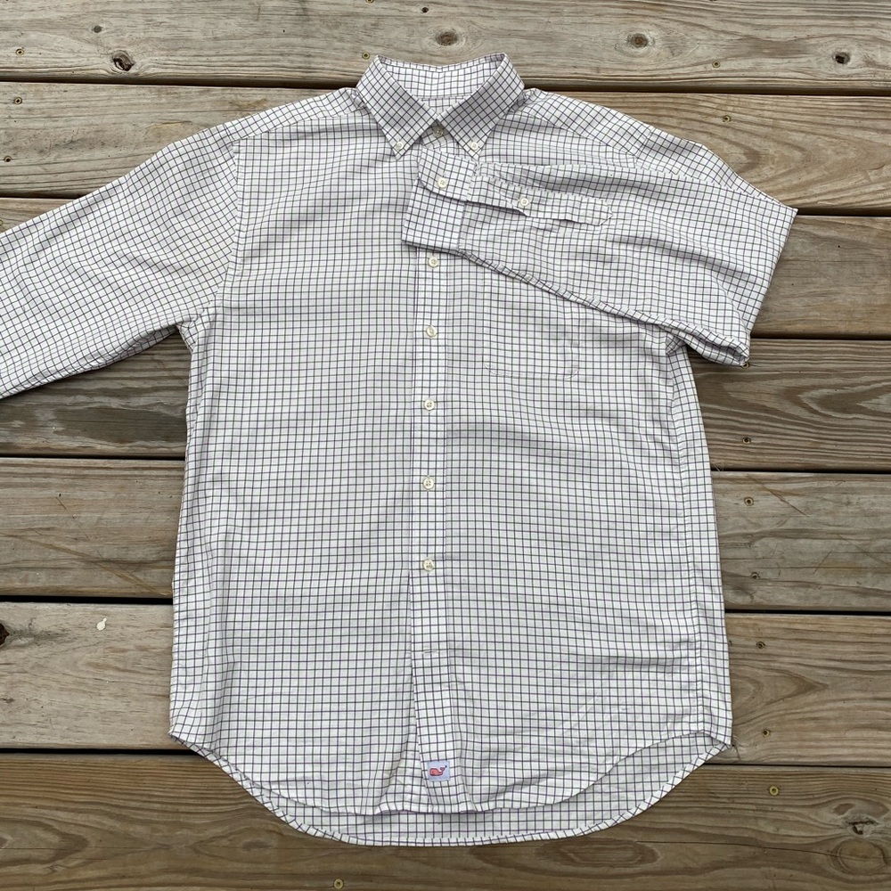 Vineyard Vines Classic Fit Murray Button Up Shirt